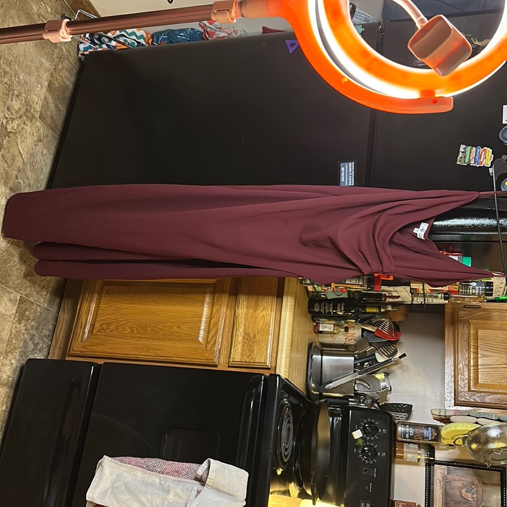 Maroon Dress